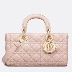 Replica Dior Lady D-Joy Medium Bag Cannage Pink