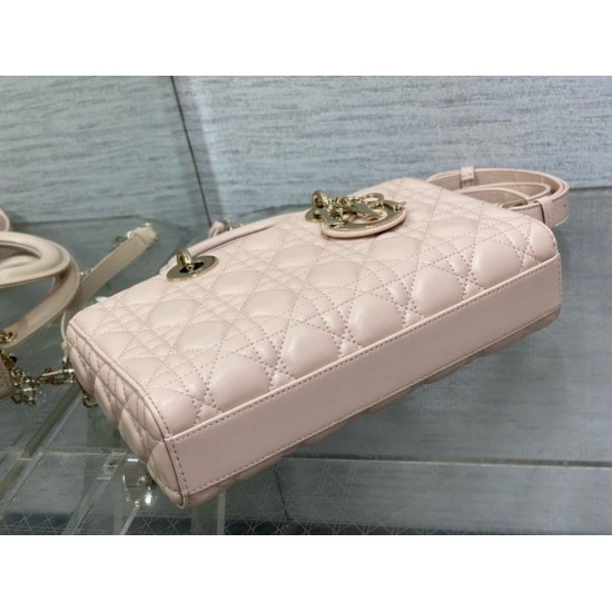 Replica Dior Lady D-Joy Medium Bag Cannage Pink Replica Dior Lady D-Joy Medium Bag Cannage Pink
