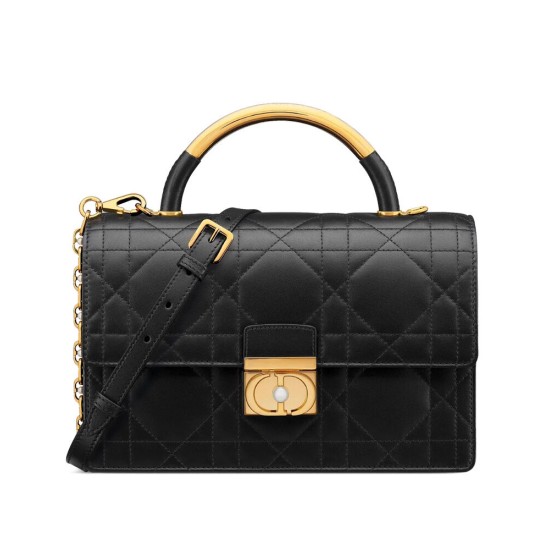 Replica Dior Medium Dior Ange Tote Bag Black Replica Dior Medium Dior Ange Tote Bag Black