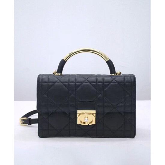 Replica Dior Medium Dior Ange Tote Bag Black Replica Dior Medium Dior Ange Tote Bag Black