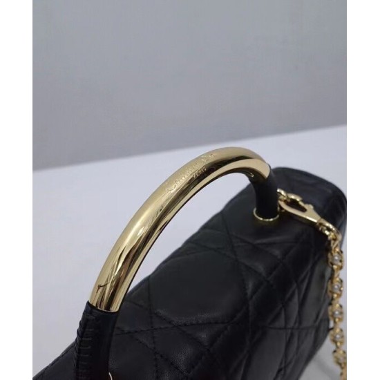 Replica Dior Medium Dior Ange Tote Bag Black Replica Dior Medium Dior Ange Tote Bag Black