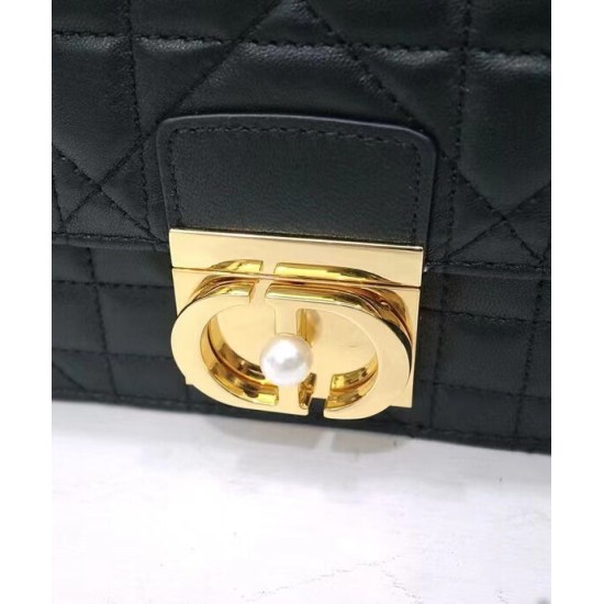 Replica Dior Medium Dior Ange Tote Bag Black Replica Dior Medium Dior Ange Tote Bag Black