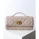 Replica Dior Miss Caro Top Handle clutch Apricot Replica Dior Miss Caro Top Handle clutch Apricot