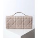 Replica Dior Miss Caro Top Handle clutch Apricot Replica Dior Miss Caro Top Handle clutch Apricot