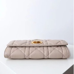 Replica Dior Miss Caro Top Handle clutch Apricot