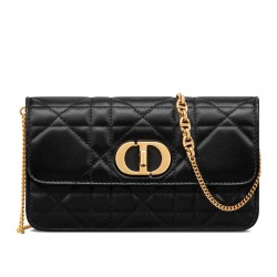 Replica Dior Miss Caro Chain Bag Black