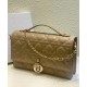 Replica Dior My Dior Top Handle Bag Apricot Replica Dior My Dior Top Handle Bag Apricot