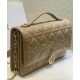 Replica Dior My Dior Top Handle Bag Apricot Replica Dior My Dior Top Handle Bag Apricot