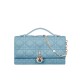 Replica Dior My Dior Top Handle Bag Blue Replica Dior My Dior Top Handle Bag Blue