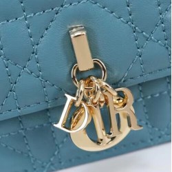 Replica Dior My Dior Top Handle Bag Blue