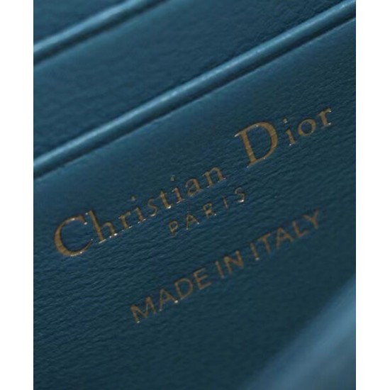 Replica Dior My Dior Top Handle Bag Blue Replica Dior My Dior Top Handle Bag Blue
