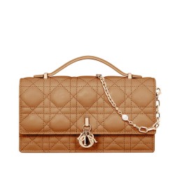 Replica Dior My Dior Top Handle Bag Coffee