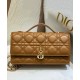 Replica Dior My Dior Top Handle Bag Coffee Replica Dior My Dior Top Handle Bag Coffee