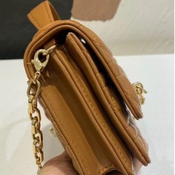 Replica Dior My Dior Top Handle Bag Coffee