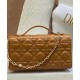 Replica Dior My Dior Top Handle Bag Coffee Replica Dior My Dior Top Handle Bag Coffee