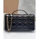 Replica Dior My Dior Top Handle Bag Black Replica Dior My Dior Top Handle Bag Black