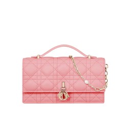 Replica Dior My Dior Top Handle Bag Pink