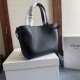 Replica Celine Mini Cabas Anais triomphe Bag Black Grained Calfskin