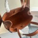 Replica Celine Mini Cabas Anais triomphe Bag Brown Grained Calfskin