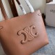 Replica Celine Small Cabas Anais triomphe Shoulder Bag Brown Grained