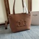Replica Celine Small Cabas Anais triomphe Shoulder Bag Brown Grained