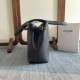 Replica Celine Small Cabas Anais triomphe Shoulder Bag Black Grained