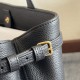 Replica Celine Small Cabas Anais triomphe Shoulder Bag Black Grained