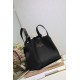 Replica Dior Small/Medium Signature Bucket Bag Black Replica Dior Small/Medium Signature Bucket Bag Black