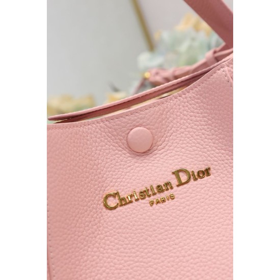 Replica Dior Small/Medium Signature Bucket Bag Pink Replica Dior Small/Medium Signature Bucket Bag Pink