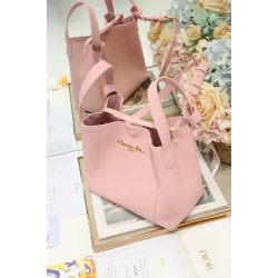 Replica Dior Small/Medium Signature Bucket Bag Pink Replica Dior Small/Medium Signature Bucket Bag Pink