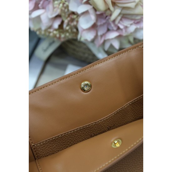 Replica Dior Small/Medium Signature Bucket Bag Brown Replica Dior Small/Medium Signature Bucket Bag Brown