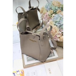 Replica Dior Small/Medium Signature Bucket Bag Gray Replica Dior Small/Medium Signature Bucket Bag Gray