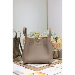 Replica Dior Small/Medium Signature Bucket Bag Gray