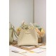 Replica Dior Small/Medium Signature Bucket Bag White Replica Dior Small/Medium Signature Bucket Bag White