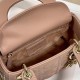 Replica Dior Mini Lady Dior Bag with Chain Blush Cannage