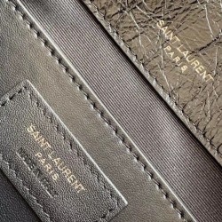 Replica YSL Saint Laurent Niki Baby Vintage Bag Crinkled Black