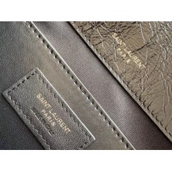 Replica YSL Saint Laurent Niki Baby Vintage Bag Crinkled Black Replica YSL Saint Laurent Niki Baby Vintage Bag Crinkled Black