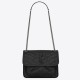 Replica YSL Saint Laurent Niki Baby Vintage Bag Crinkled Black Replica YSL Saint Laurent Niki Baby Vintage Bag Crinkled Black