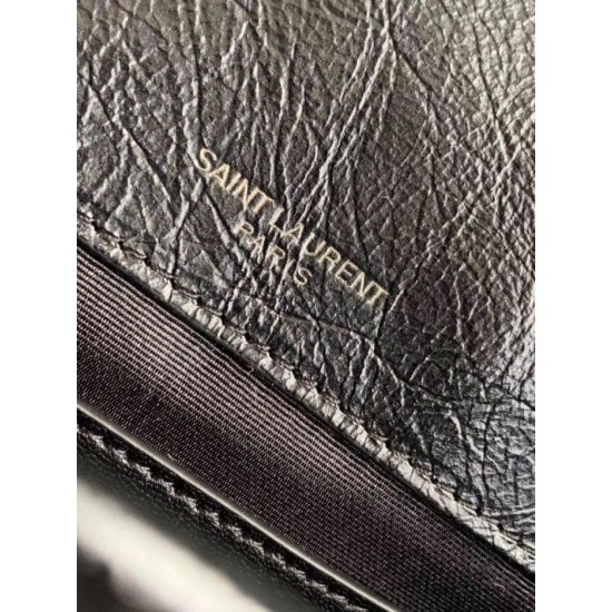 Replica YSL Saint Laurent Niki Baby Vintage Bag Black Replica YSL Saint Laurent Niki Baby Vintage Bag Black