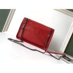 Replica YSL Saint Laurent Niki Baby Vintage Bag Crinkled Red Replica YSL Saint Laurent Niki Baby Vintage Bag Crinkled Red