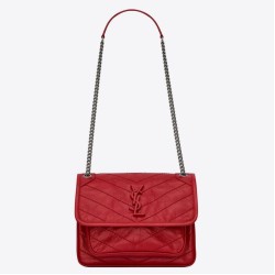 Replica YSL Saint Laurent Niki Baby Vintage Bag Red