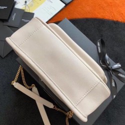 Replica YSL Saint Laurent Niki Baby Vintage Bag White