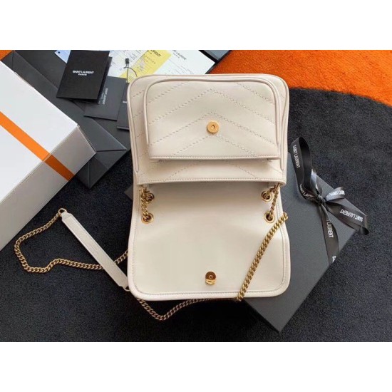 Replica YSL Saint Laurent Niki Baby Vintage Bag White Replica YSL Saint Laurent Niki Baby Vintage Bag White