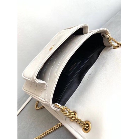 Replica YSL Saint Laurent Niki Baby Vintage Bag White Replica YSL Saint Laurent Niki Baby Vintage Bag White