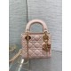 Replica Dior Lady Dior Mini Bag with Chain Resin Charms Pink Replica Dior Lady Dior Mini Bag with Chain Resin Charms Pink