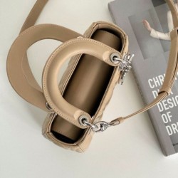 Replica Dior Classic Small Lady Dior My ABCDior Bag Cannage Beige