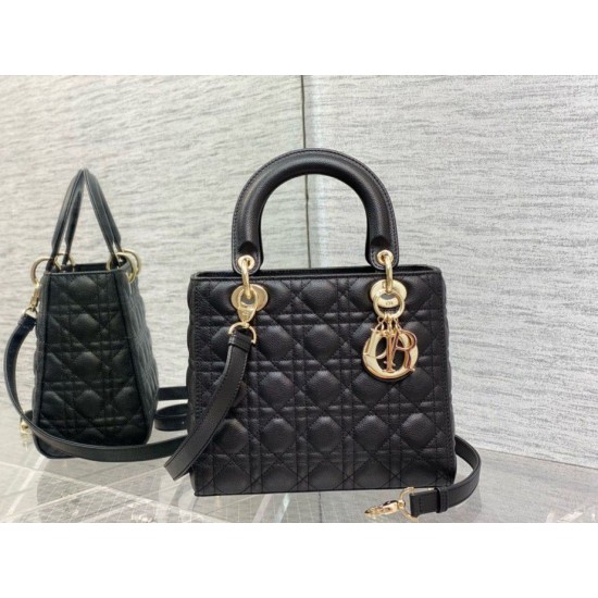 Replica Dior Classic Small Lady Dior My ABCDior Bag Cannage Black Replica Dior Classic Small Lady Dior My ABCDior Bag Cannage Black