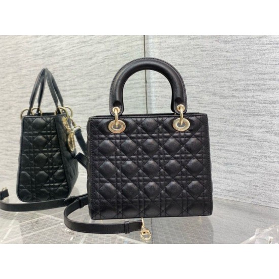 Replica Dior Classic Small Lady Dior My ABCDior Bag Cannage Black Replica Dior Classic Small Lady Dior My ABCDior Bag Cannage Black