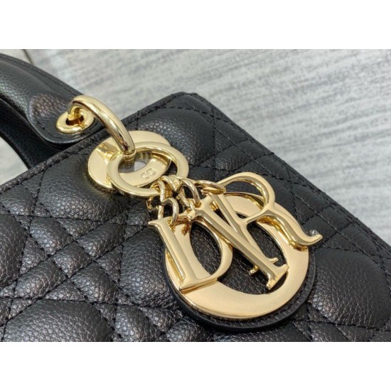 Replica Dior Classic Small Lady Dior My ABCDior Bag Cannage Black Replica Dior Classic Small Lady Dior My ABCDior Bag Cannage Black