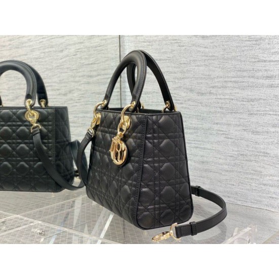 Replica Dior Classic Small Lady Dior My ABCDior Bag Cannage Black Replica Dior Classic Small Lady Dior My ABCDior Bag Cannage Black
